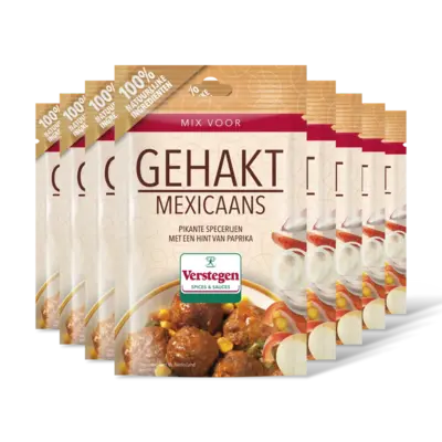 pdp-image-Verstegen Kruidenmix voor gehakt Mexico 8-pack