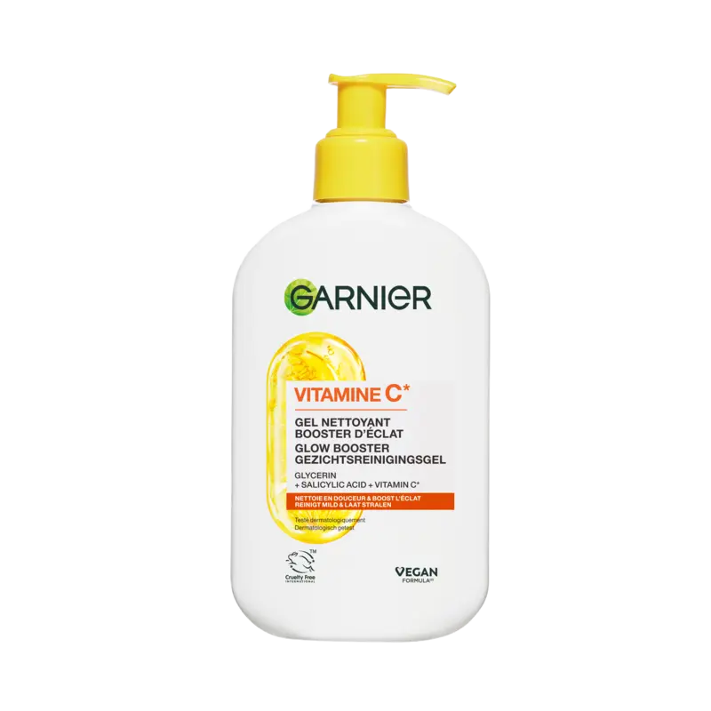 Garnier SkinActive glow booster reinigingsgel