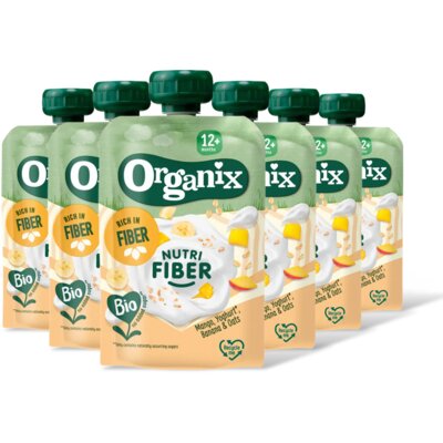 pdp-image-Organix Nutri fiber mango/yoghurt/banan 12m+ 6pk