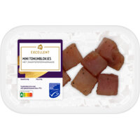 Een afbeelding van AH Excellent Mini tonijnblokjes