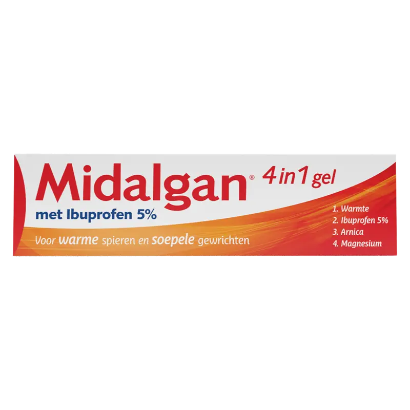 4in1 gel met Ibuprofen 5% 100gr