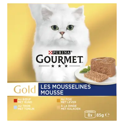 pdp-image-Gourmet Gold mousse tonijn lever kalkoen rund