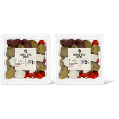 pdp-image-AH Griekse stijl olijven 2-pack