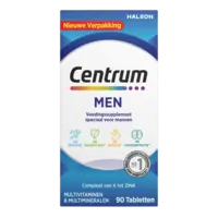 Centrum Men multivitaminen tabletten