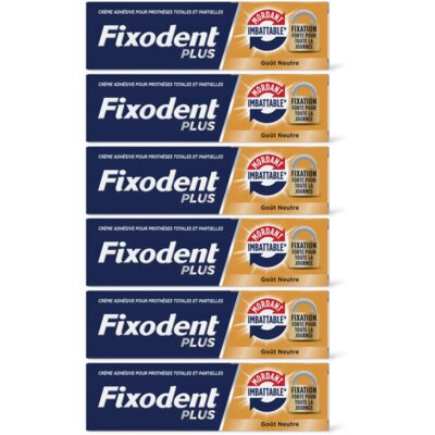 pdp-image-Fixodent Plus kleefpasta dual power 6-pack