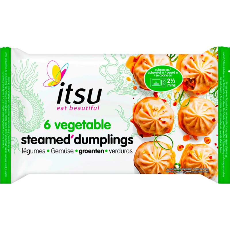 Itsu Vegetable soup dumplings