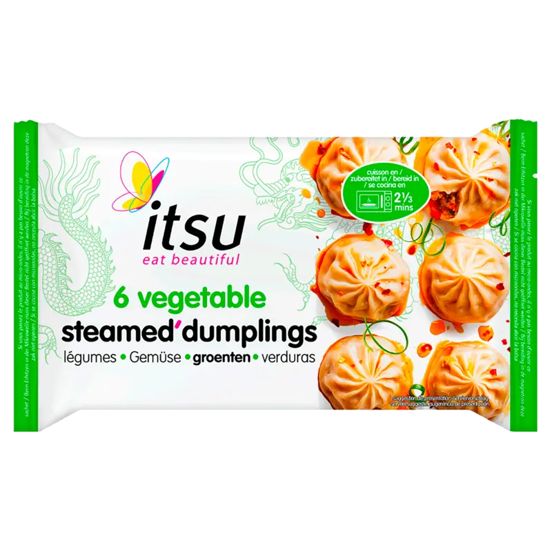 Itsu Vegetable soup dumplings