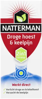 pdp-image-Natterman Droge hoest & keelpijn 2in1 siroop