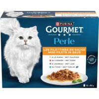 Een afbeelding van Gourmet Perle minifilets in saus eend tonijn lam