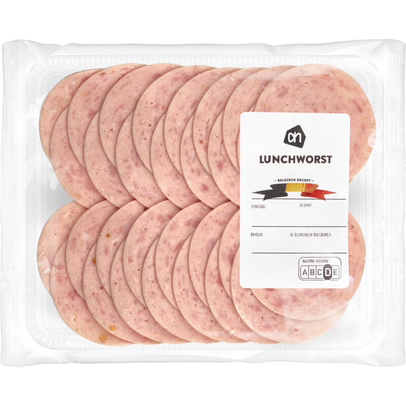 Een afbeelding van AH Lunchworst bel