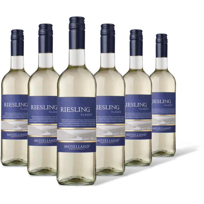 Moselland Riesling classic 6 flessen