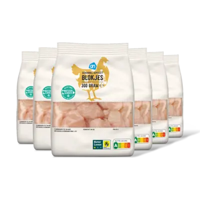pdp-image-AH Scharrel kipfilet blokjes 6-pack