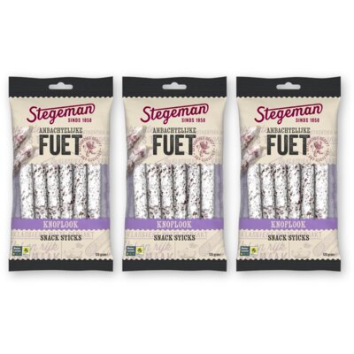pdp-image-Stegeman Fuet sticks knoflook 3-pack