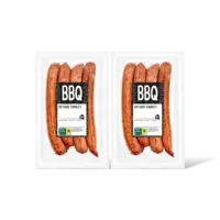 AH BBQ hotdog smokey 2-pack