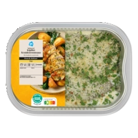 AH Ovenschotel kipfilet knoflook roomsaus