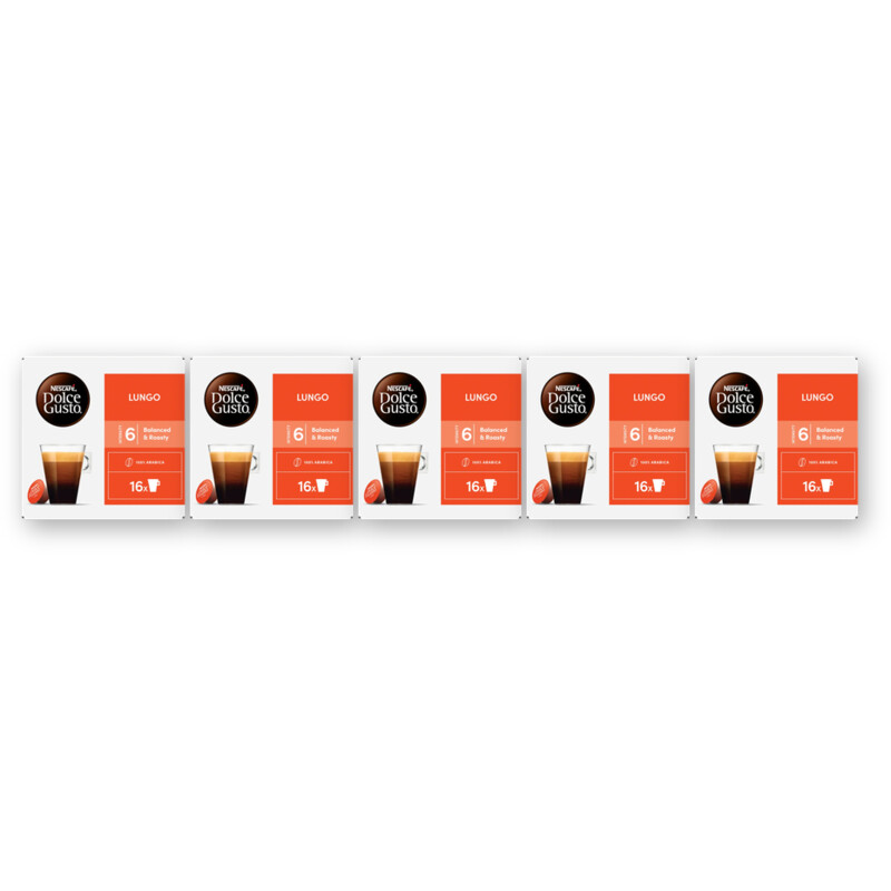 Nescafé Dolce Gusto Lungo capsules 5-pack