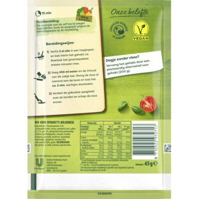 pdp-image-Knorr Maaltijdmix spaghetti bolognese