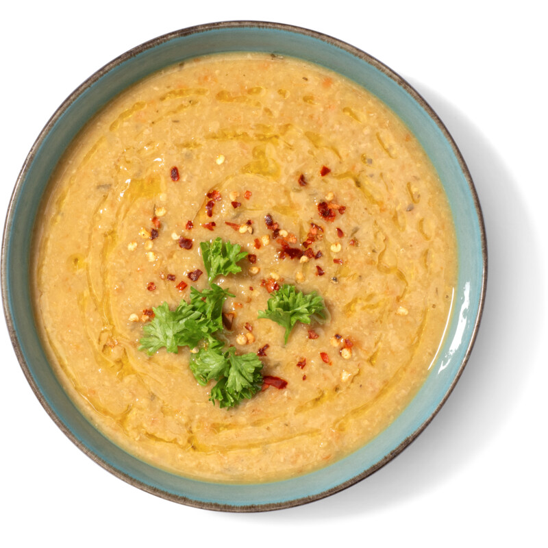 Een afbeelding van AH Verse soep protein kikkererwt