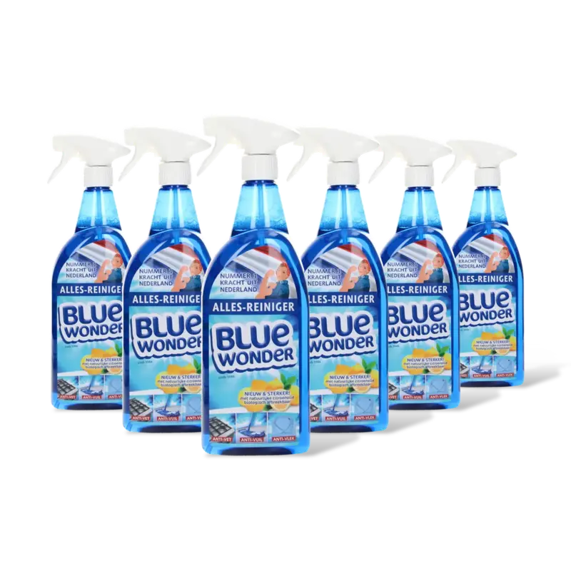 Blue Wonder Allesreiniger spray 6-pack