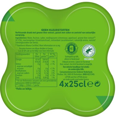 pdp-image-Lipton Ice tea green 4-pack