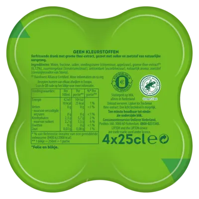 pdp-image-Lipton Ice tea green 4-pack