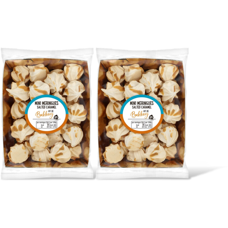 AH Mini meringues salted caramel 2-pack
