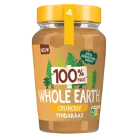 Whole earth Crunchy 100% pindakaas