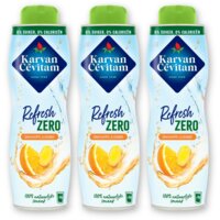 Karvan Cévitam Refresh zero sinaasappel & gember 3-pack