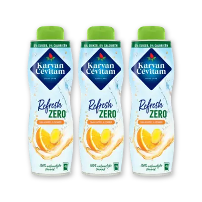 pdp-image-Karvan Cévitam Refresh zero sinaasappel & gember 3-pack