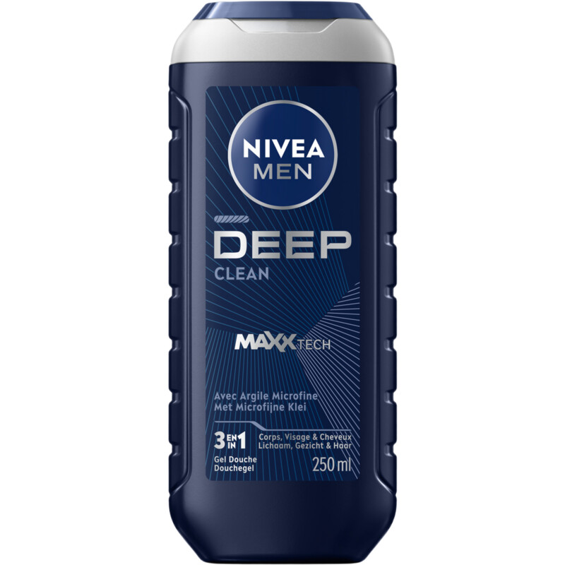 NIVEA Men deep clean shower gel