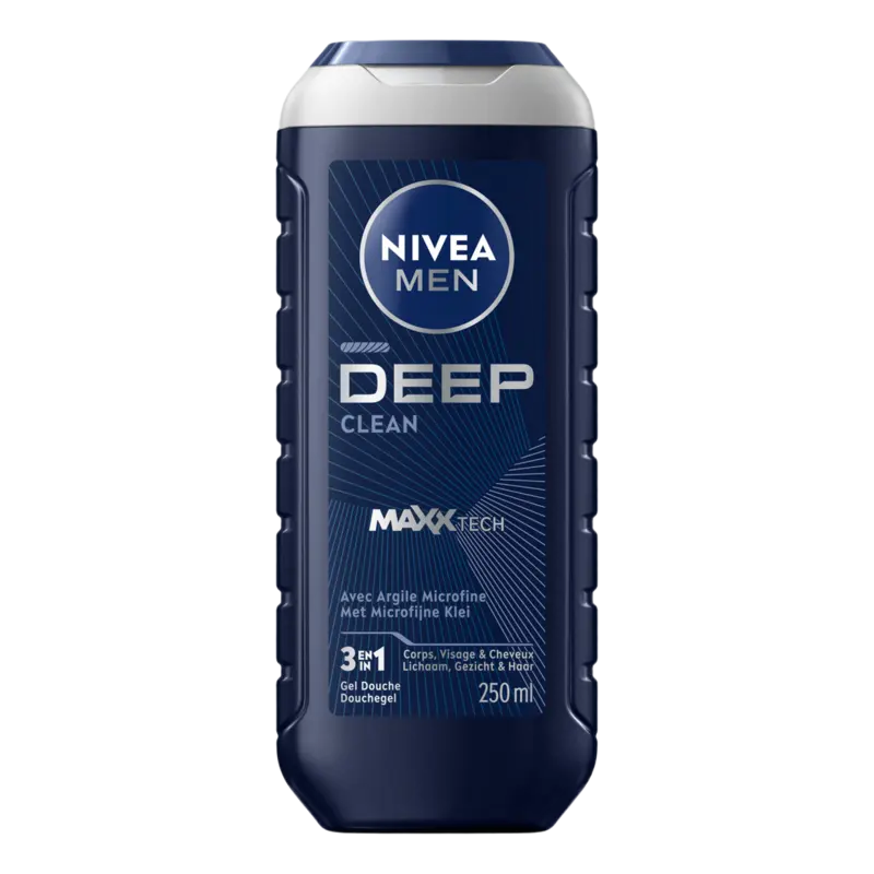 NIVEA Men deep clean shower gel