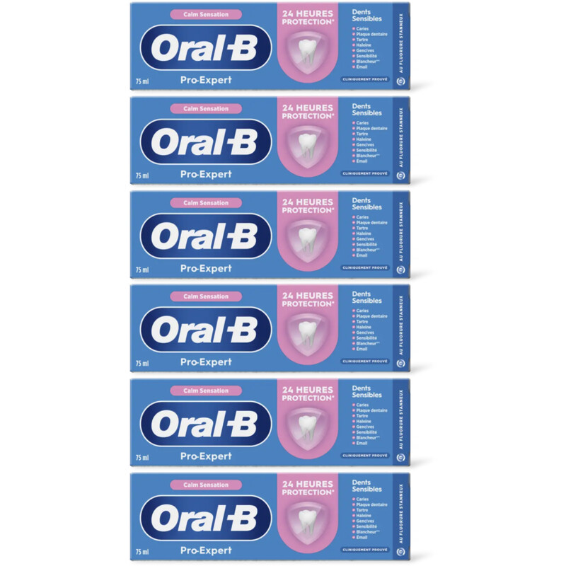 Oral-B Pro-expert gevoeligheid tandpasta 6-pack