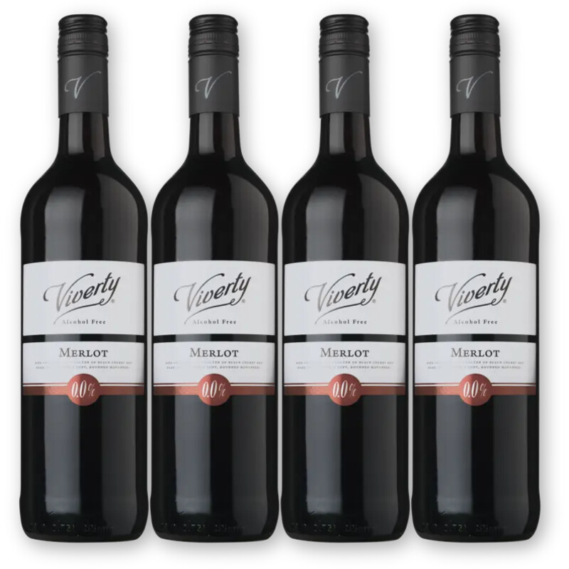 Viverty Viverty Merlot AF 4 flessen