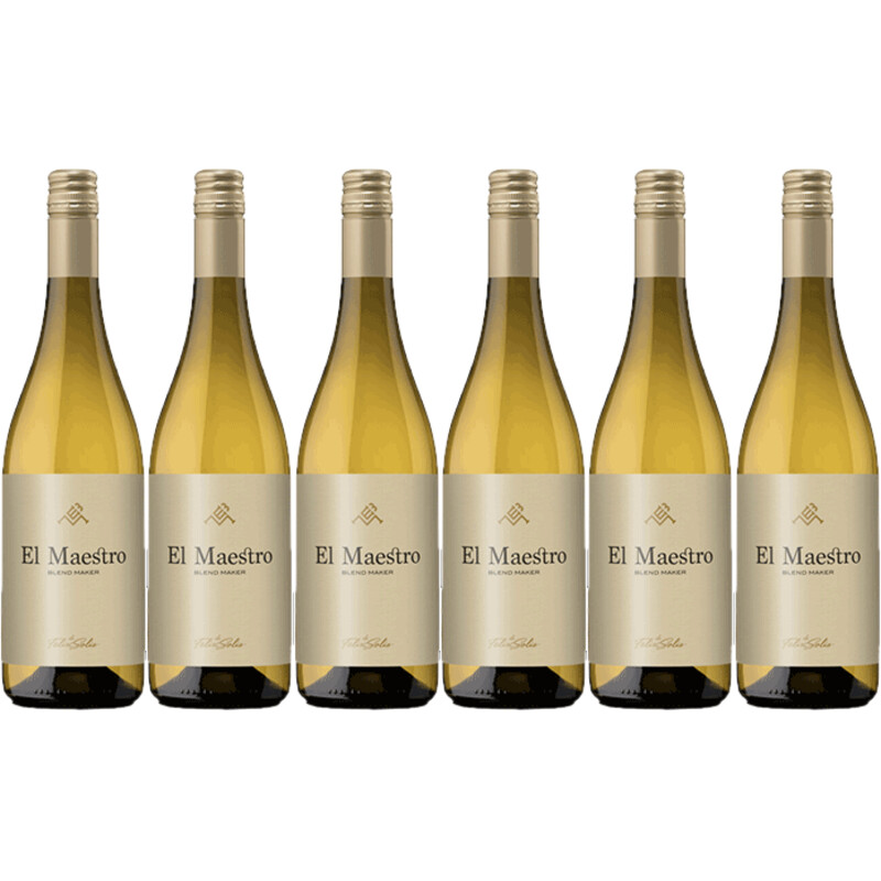 Een afbeelding van El Maestro Wit 6 flessen