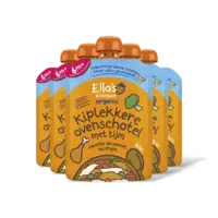 Ella's kitchen Kiplekkere ovenschotel met rijst 6m 5-pk