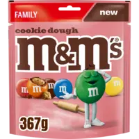 M&M'S Cookie dough family
