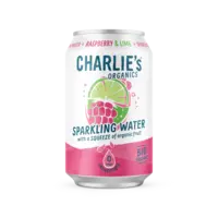Charlie's Sparkling water raspberry and lime