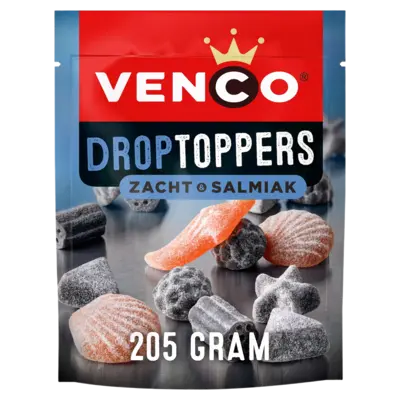 pdp-image-Venco Droptoppers zacht & salmiak