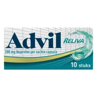 Advil Reliva 200mg ibuprofen zachte capsule