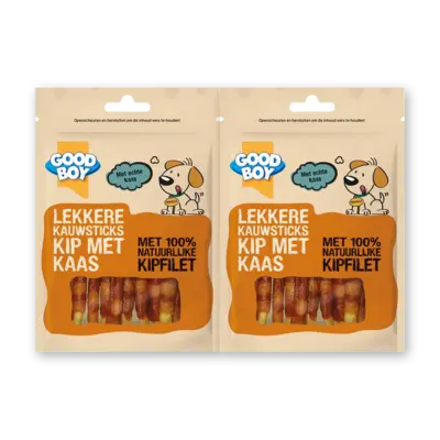 pdp-image-Good boy Lekkere kauwsticks kip met kaas 2-pack