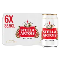 Stella Artois Belgium pils 6-pack