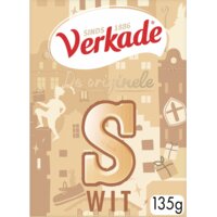 Een afbeelding van Verkade Chocoladeletter wit
