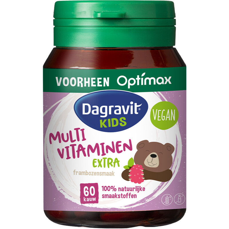 Een afbeelding van Dagravit Natural kids multi framboos
