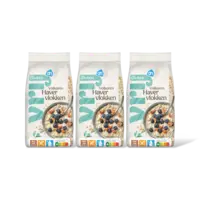 AH Glutenvrij Volkoren havervlokken 3-pack