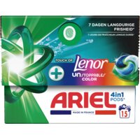 Een afbeelding van Ariel 4in1 pods+ unstoppables wasmiddelcapsule