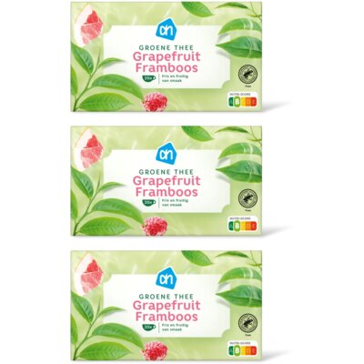 pdp-image-AH Groene thee grapefruit framboos 3-pack