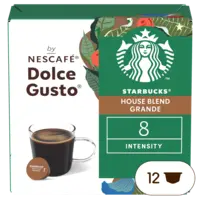 Starbucks Dolce gusto compatible house blend
