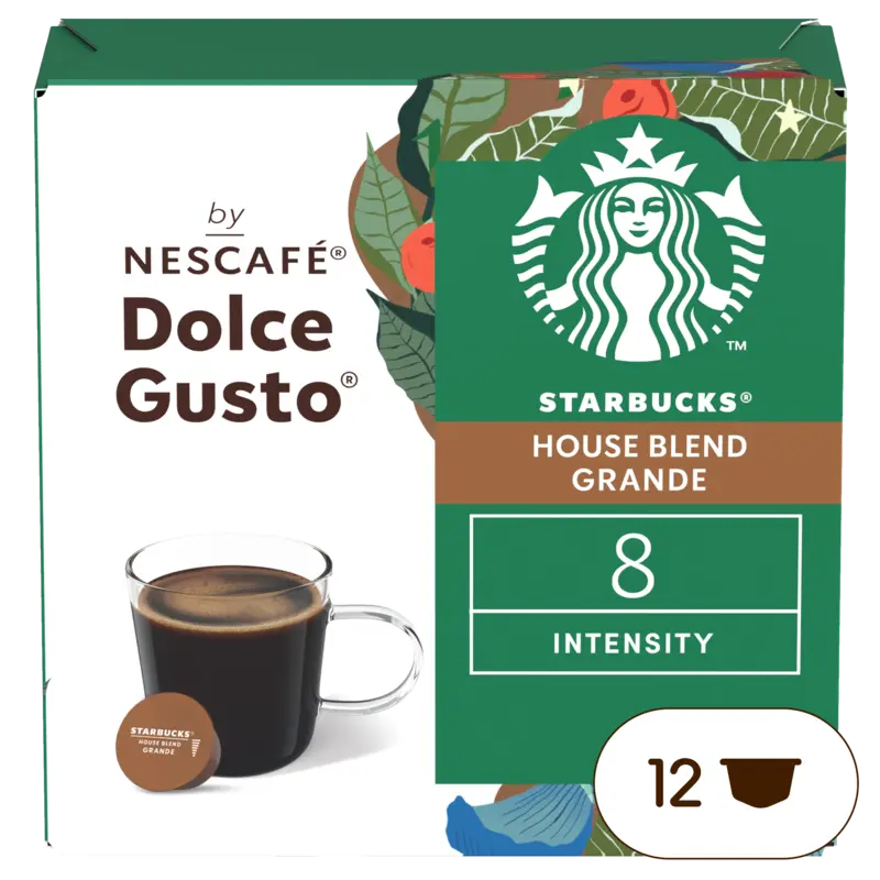 Starbucks Dolce gusto compatible house blend