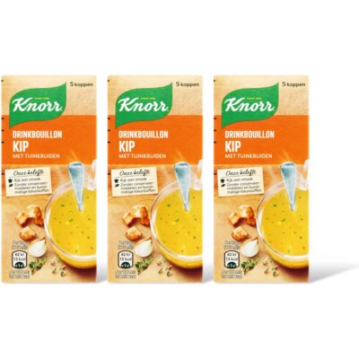 pdp-image-Knorr Drinkbouillon kip 3-pack