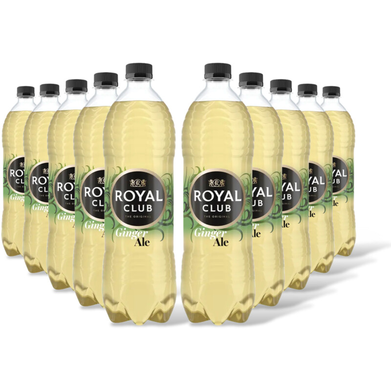 Royal Club Ginger ale 10-pck